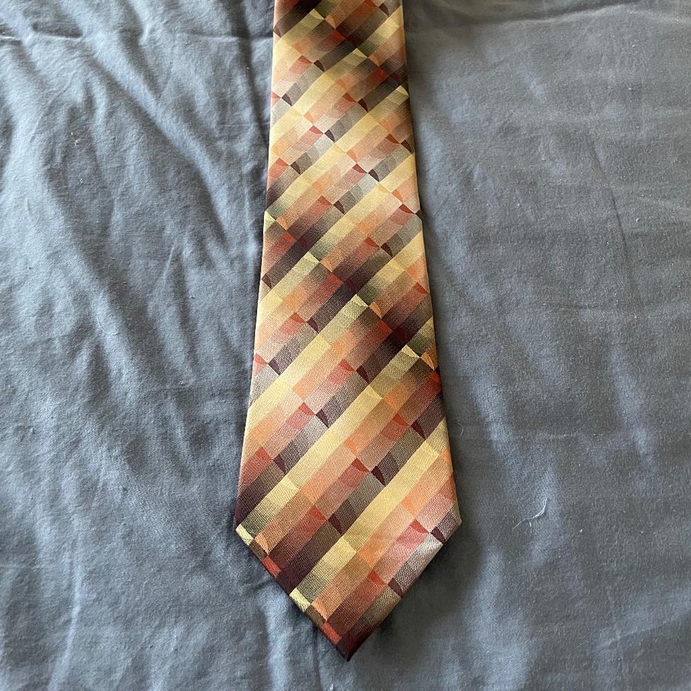 Men's Tie, John Ashford, 100% Silk